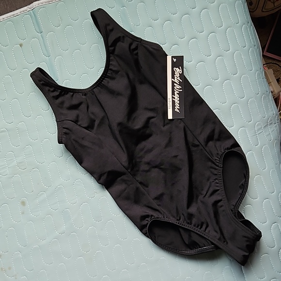 Body Wrappers | Tops | Body Wrappers Adults Medium Black Tank Leotard ...